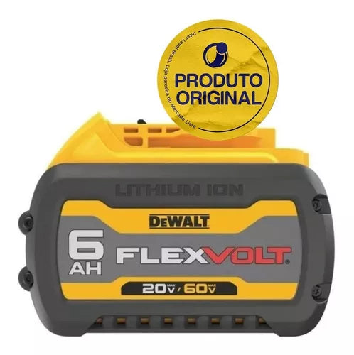 Bateria Li-ion Flexvolt Max 20/60v 6,0ah - Dewalt - Dcb606