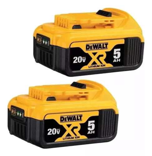 Kit 2 Baterias Dewalt Dcb205 Xr 20v - Original