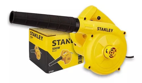 Soprador e Aspirador Elétrico Stanley Modelo SPT500 Ideal para Manutenção e Limpeza Potência 500W 110V