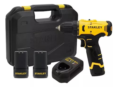 Furadeira e Parafusadeira Bateria Stanley Modelo SCD10D2K